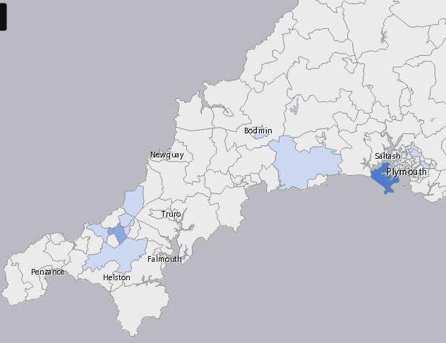 PHE Cluster map 17th September to 23rd September PHE Cluster map 17th September to 23rd September